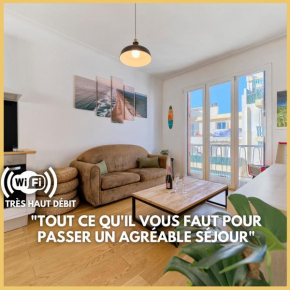 CENTRE VILLE-SUPERBE APPARTEMENT DE 50 M2 - COSY AVEC TERRASSE -Wifi